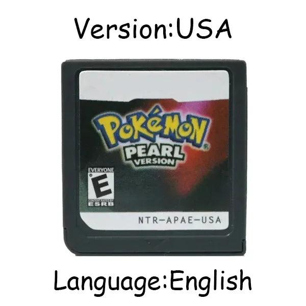 Pokemon Saga for Nintendo DS Game Cartridge Video Game Console Card Platinum Pearl Diamond HeartGold SoulSilver Multilingual