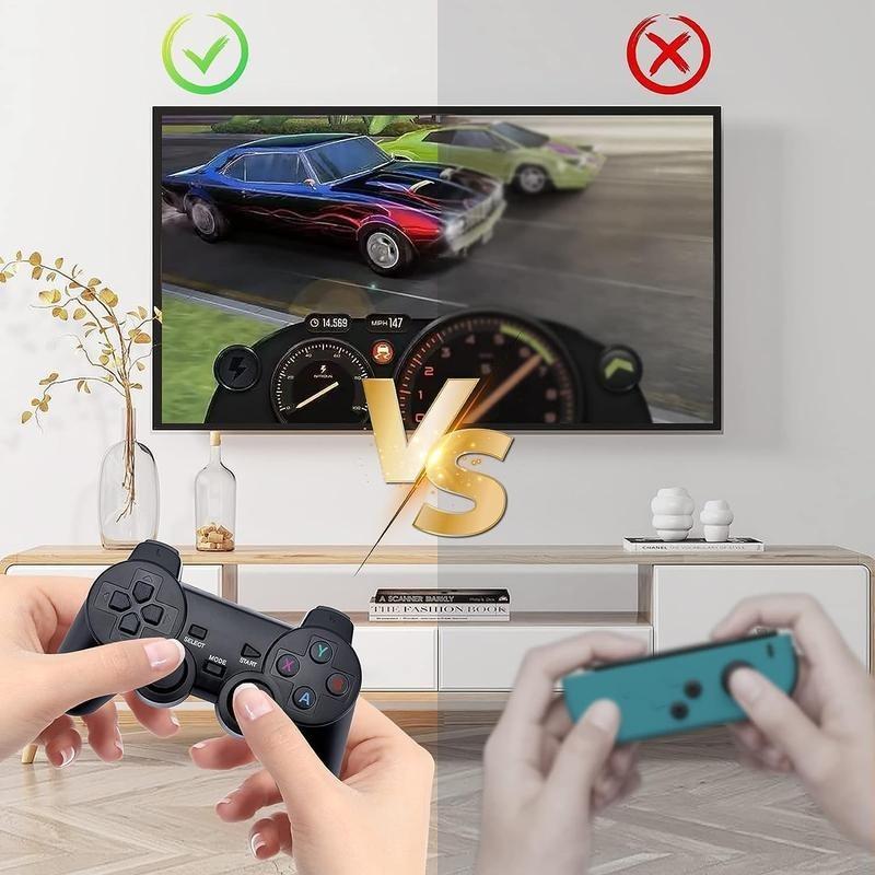 [RECOO] New store discount Retro Game Console Stick,64GNostalgia Game Stick with 20000+Video Games, 9 Emulator ConsolePlug and Play for TV, Retro PlayCompatible with Arcade Maze, 4K HDOutput,2.4GHz Wireless Controllers