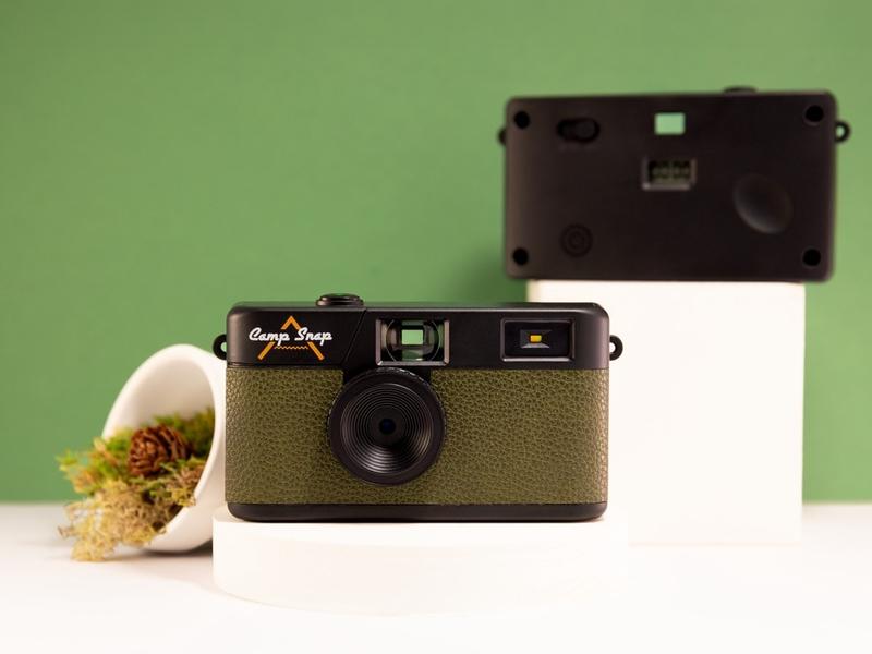 CampSnap Screen Free Digital Camera - Forest Green Vintage