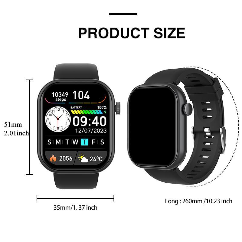 Multifunctional Smart Watch, Smartwatch with Multi-Sport Modes, Smart Watch with Answer & Make Call Function, Android Watch, Smart Watch for Android & iPhone Phones