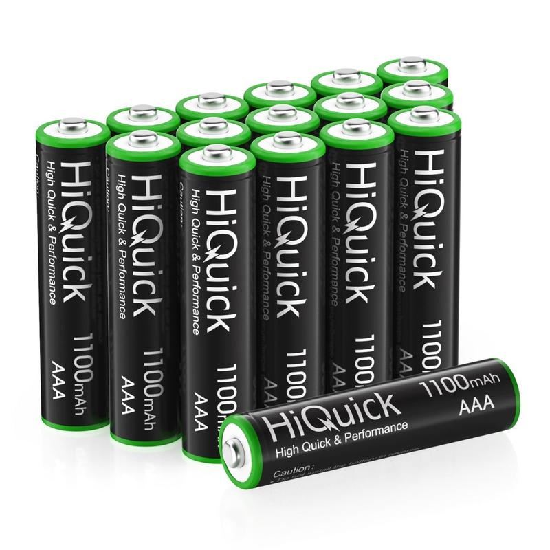 HiQuick AAA Rechargeable Batteries 1100mAh 1.2V Accessories Devices