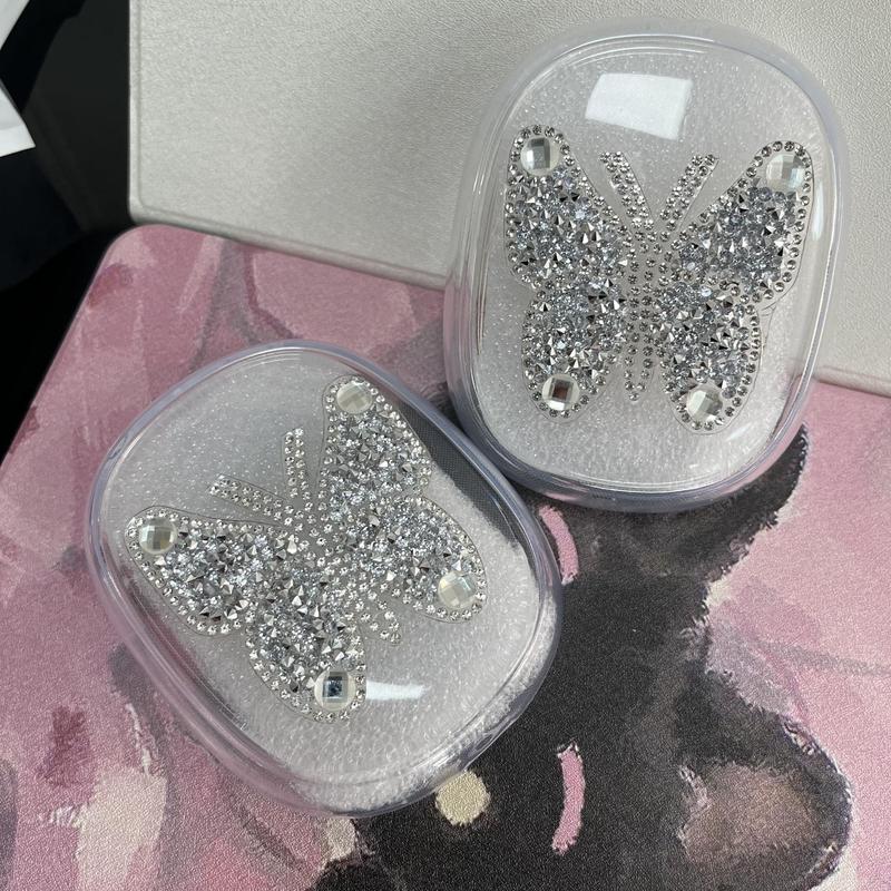 Cute Butterfly Design Headphone Case, Decorative Headphone Protector Cover, Fashionable Headphone Protective Case Compatible with Apple AirPods Max