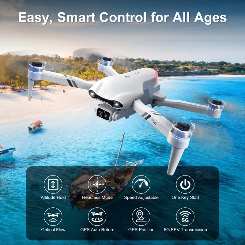 GPS drone toy with camera, HD brushless motor, quadcopter, RC drone toy