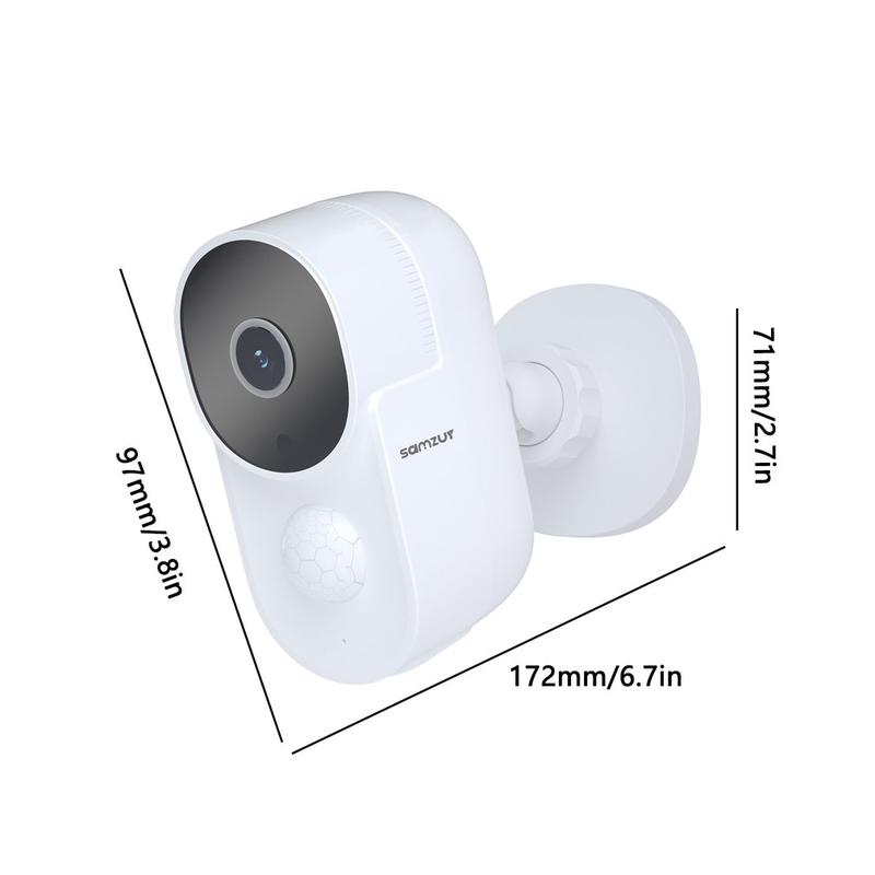 IP65 Waterproof 120° Field Of View Low-power Battery Camera 1full HD Battery Network Camera FHD1080P IP Camera Card Digital Security Rechargeable