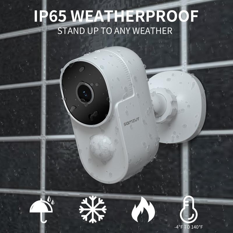 IP65 Waterproof 120° Field Of View Low-power Battery Camera 1full HD Battery Network Camera FHD1080P IP Camera Card Digital Security Rechargeable