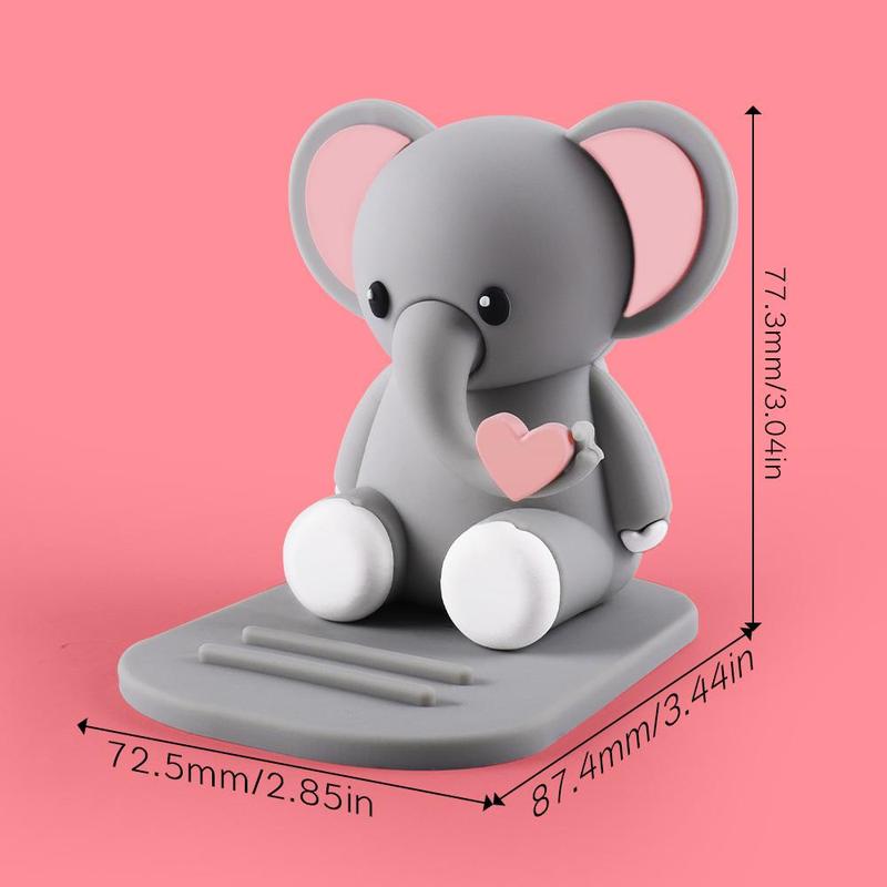 Cute Cartoon Animal Design Phone Holder, Desktop Phone Stand, Cell Phone Support Stand for Desk, Lovely Mobile Phone Accessories