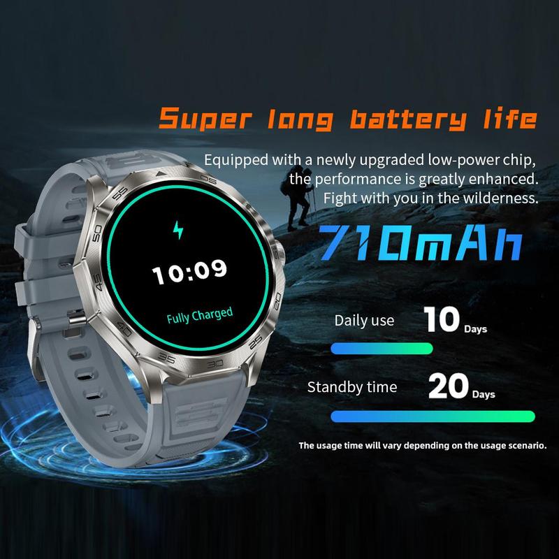 Multifunctional Smart Watch for Men, Fashion Digital Watch with Wireless Call Dial, Multi-sport Mode Sports Wearable Watch for Daily Life