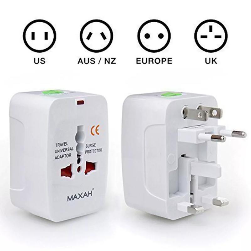 3in1 International Travel Plug Power Adapter Detachable Universal Converter Kits