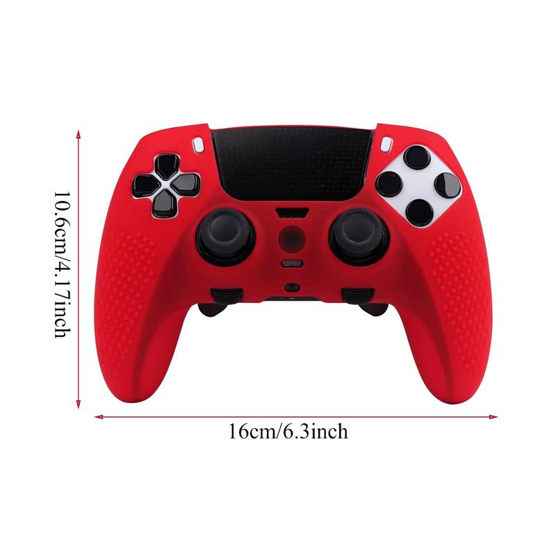 Silicone Gamepad Protector Cover for PS5 Elite Controller, Anti-slip Gamepad Cover, Anti-scratch Gamepad Protective Case, Console Accessories