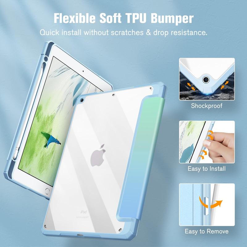 Fintie Hybrid Slim Case for iPad 9th 8th 7th Gen 10.2