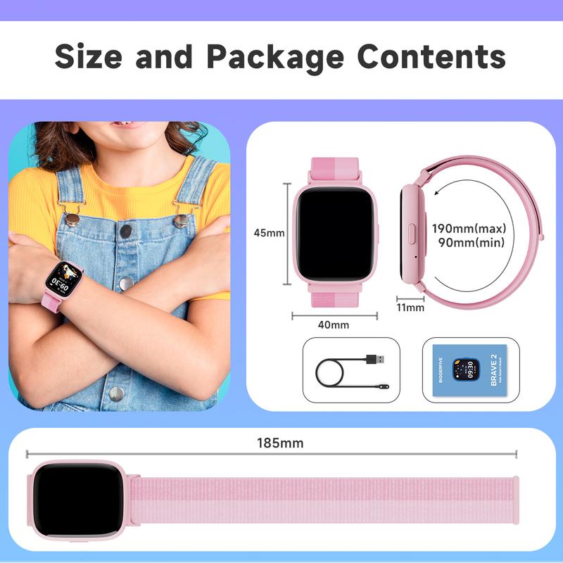 BIGGERFIVE Kids Smart Watch 1.8