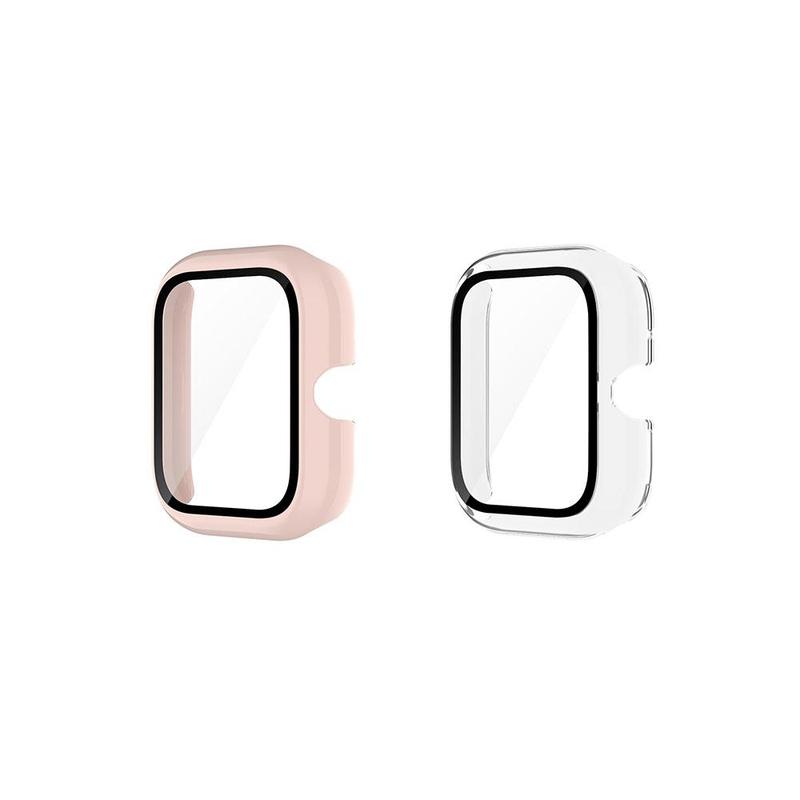 Smart Watch Screen Protector Case, 2 Counts Ultra-Thin PC Hardness Full Coverage Protective Case, Wearable Accessories Compatible with Vivo Watch GT