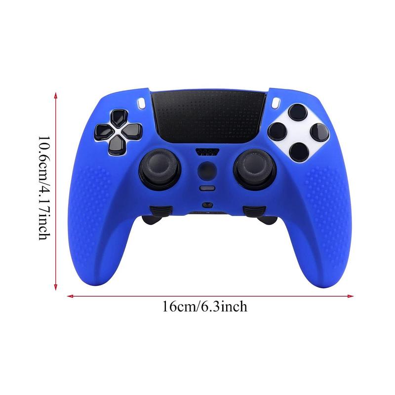 Silicone Gamepad Protector Cover for PS5 Elite Controller, Anti-slip Gamepad Cover, Anti-scratch Gamepad Protective Case, Console Accessories