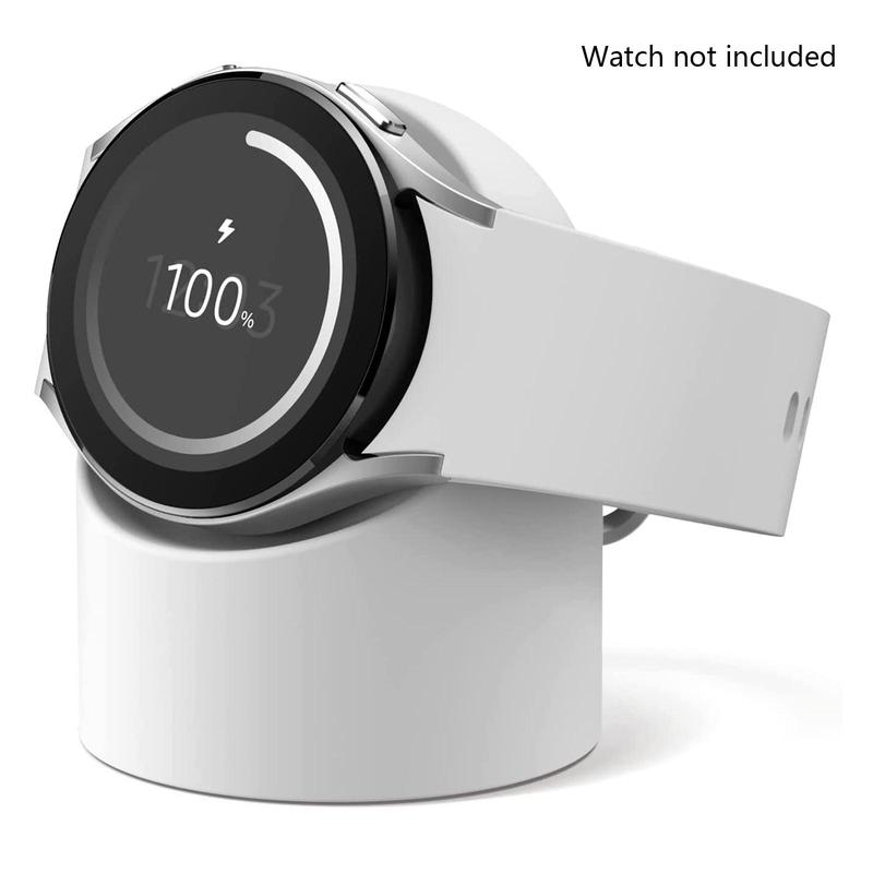 Silicone Watch Charging Stand, 1 Count Watch Charging Holder, Watch Charging Stand Compatible with Samsung Galaxy Watch 3 4 Pro