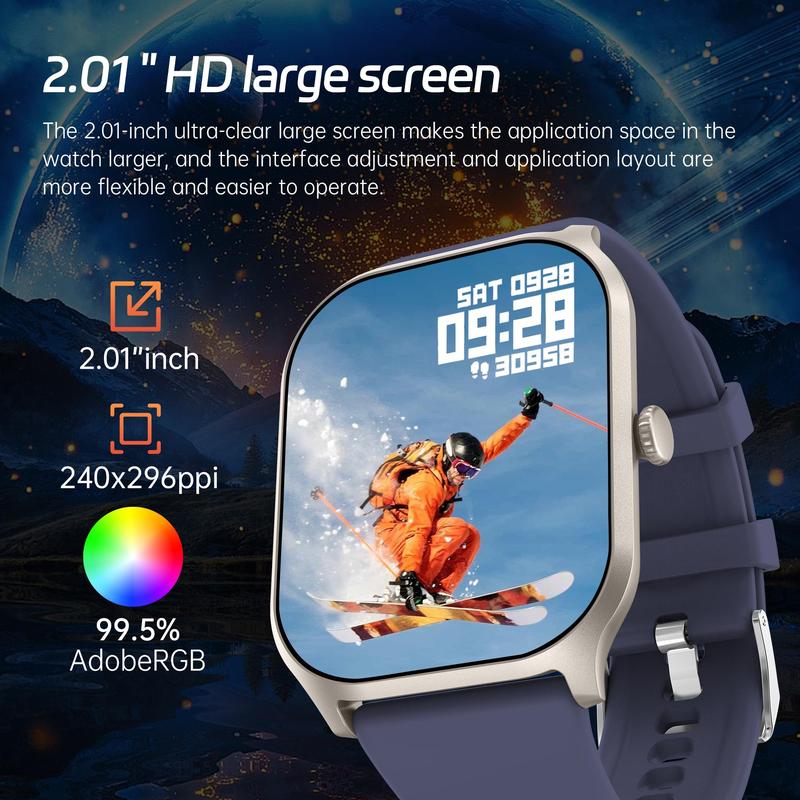 Multifunctional Smart Watch, 1 Count Fashionable Digital Watch with Sports Modes, Sports Fitness Watch for Women & Men