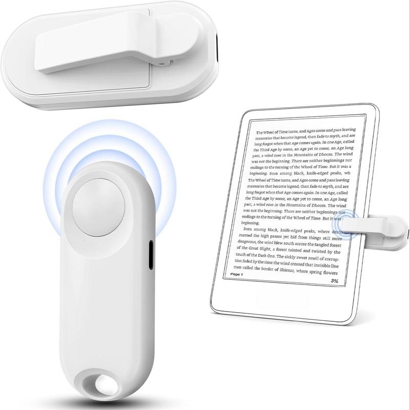 Page Turner for Kindle Remote Control, Page Turner Clicker for Kindle Paperwhite Oasis Kobo E-Book, Page Turning Controller, Kindle Accessories