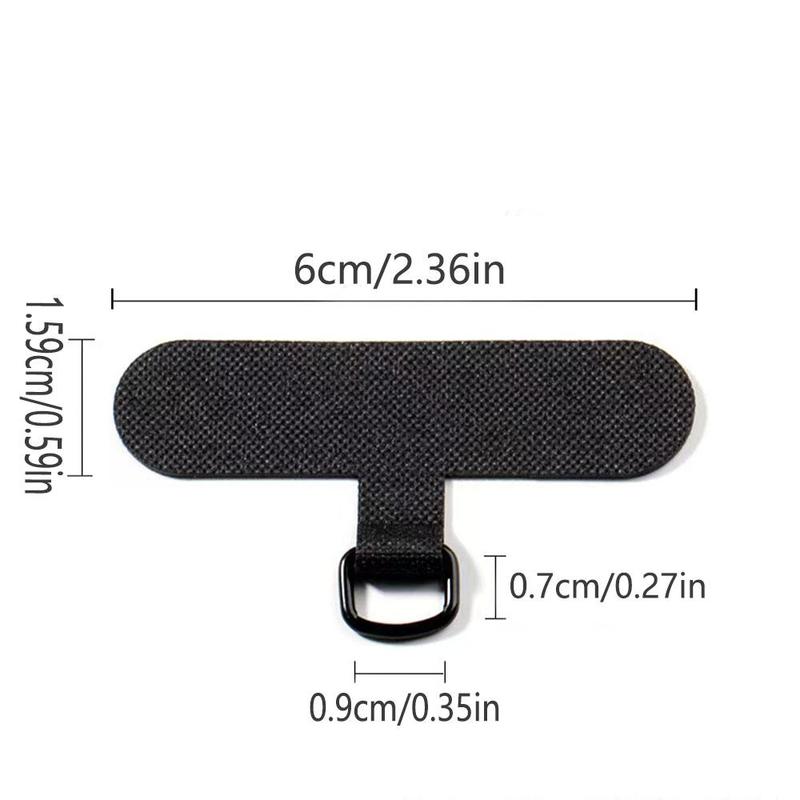 Phone Pad for Phone Lanyard, 3 Counts Mobile Phone Strap Replacement Part, Phone Strap Connector, Phone Accessories for Most Phones