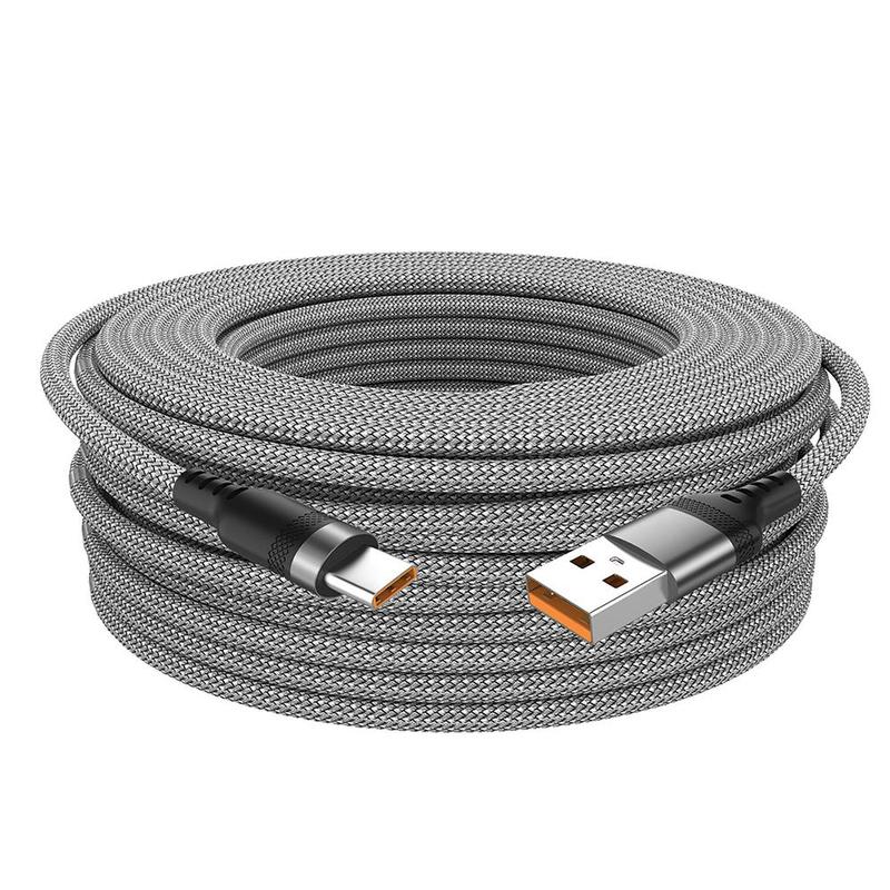 USB to Type-C Charging Data Cable, 5A 2V Charging Cable, Universal Fast Charging Cable for Xiaomi, Samsung, Game Consoles, VR