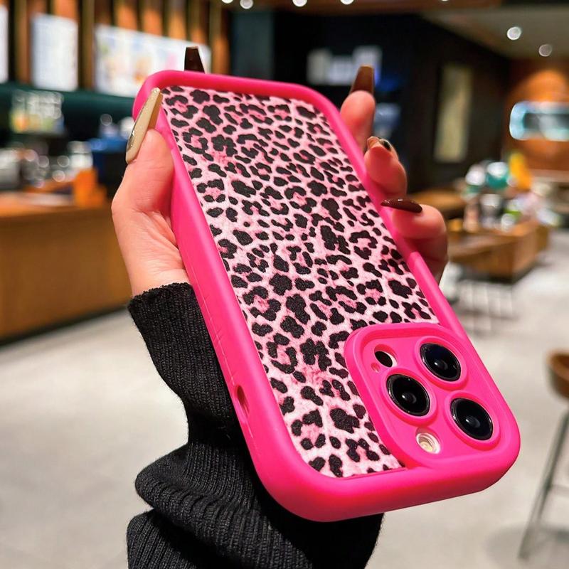 Fashion Pattern Phone Case for Fall, Anti-fall Fully Edged Mobile Phone Protective Cover, Shockproof Phone Cases for iPhone 16 Series X 7 8 Plus 11 12 13 14 15 Pro Max Cases