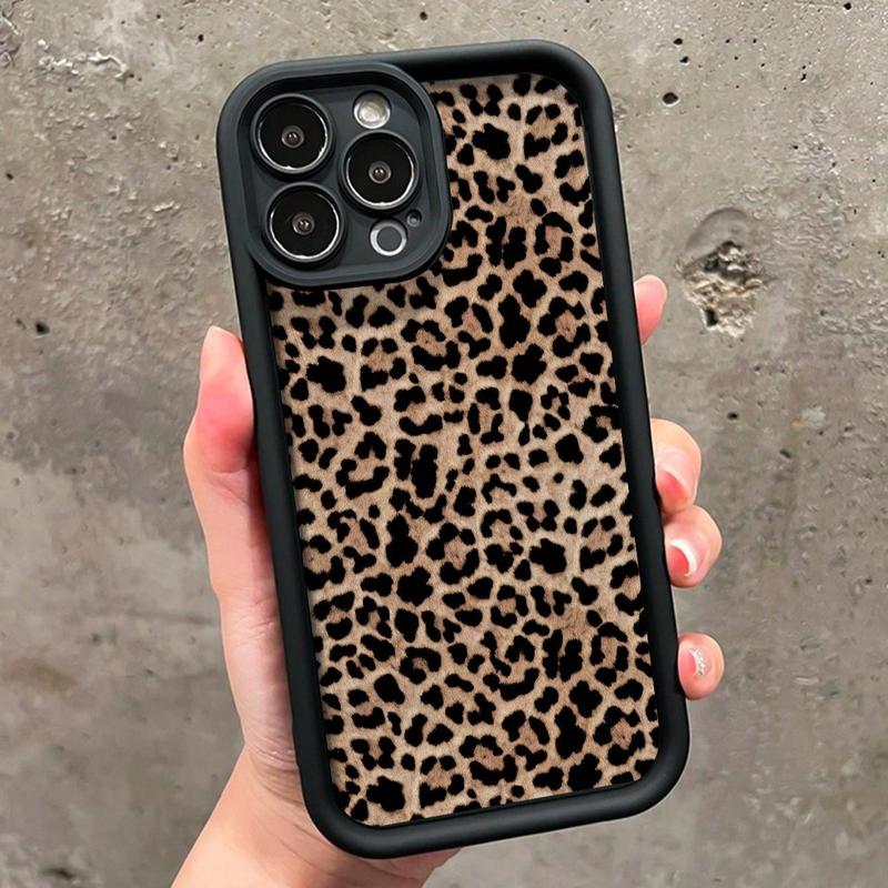 Fashion Pattern Phone Case for Fall, Anti-fall Fully Edged Mobile Phone Protective Cover, Shockproof Phone Cases for iPhone 16 Series X 7 8 Plus 11 12 13 14 15 Pro Max Cases