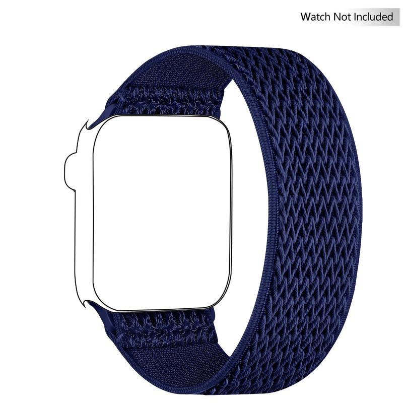 Replaceable Band Compatible with iWatch (Band Only), Elastic Sport Wristbands for iWatch Ultra Series 9 8 7 6 5 4 3 2 1 SE, Wearable Accessories