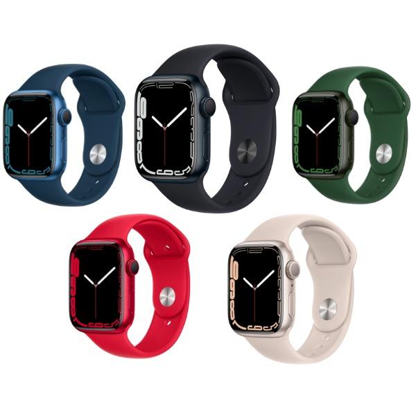 Refurbished Apple Watch Series 7 41mm (GPS) Aluminum All Colors - Premium