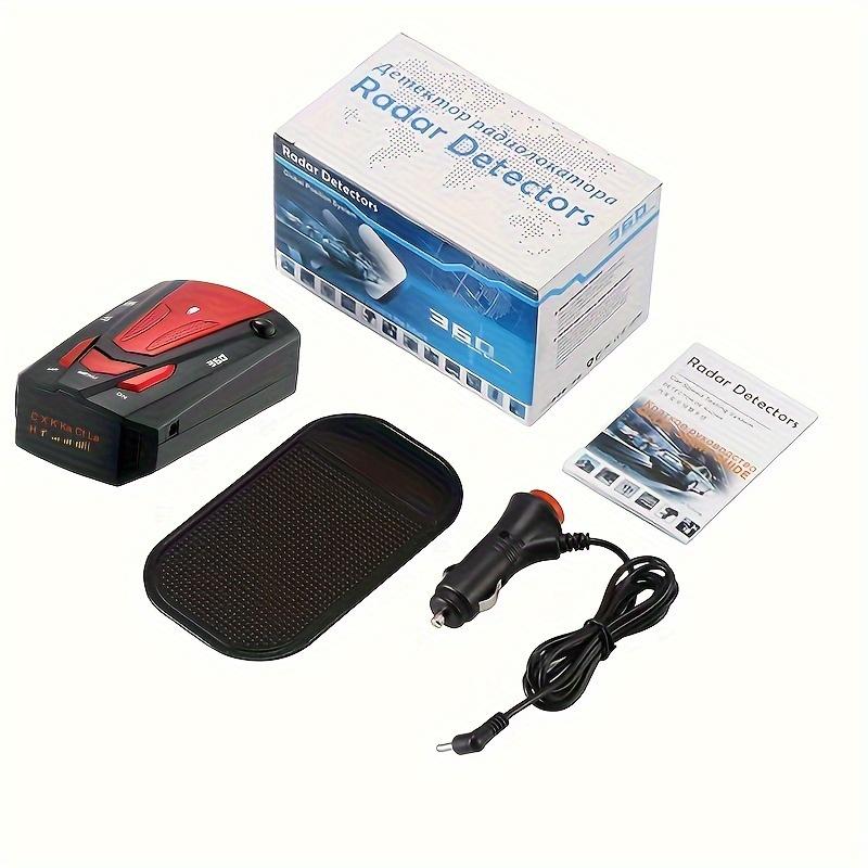 16 Band Advanced Car GPS Detector-360 ° Anti-GPS Camera Laser Radar Detector with Voice Alarm, Real-Time Threat Alarm and Enhanced Safety Function to Ensure Safe Driving