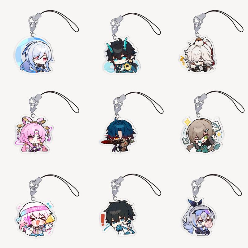 Honkai Star Rail Charms, Honkai Star Rail   Acrylic  Phone Charm, Aventurine Acheron Sparkle cell