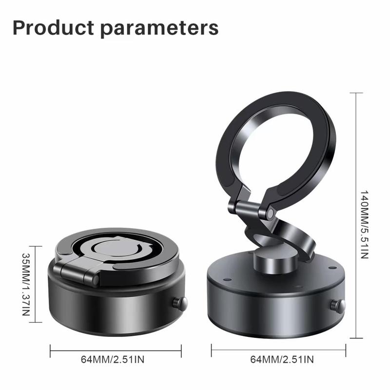 Magnetic Car Phone Holder, 720 Degree Rotatable Car Phone Holder, Universal Car Phone Navigation Holder, Car Interior Accessories