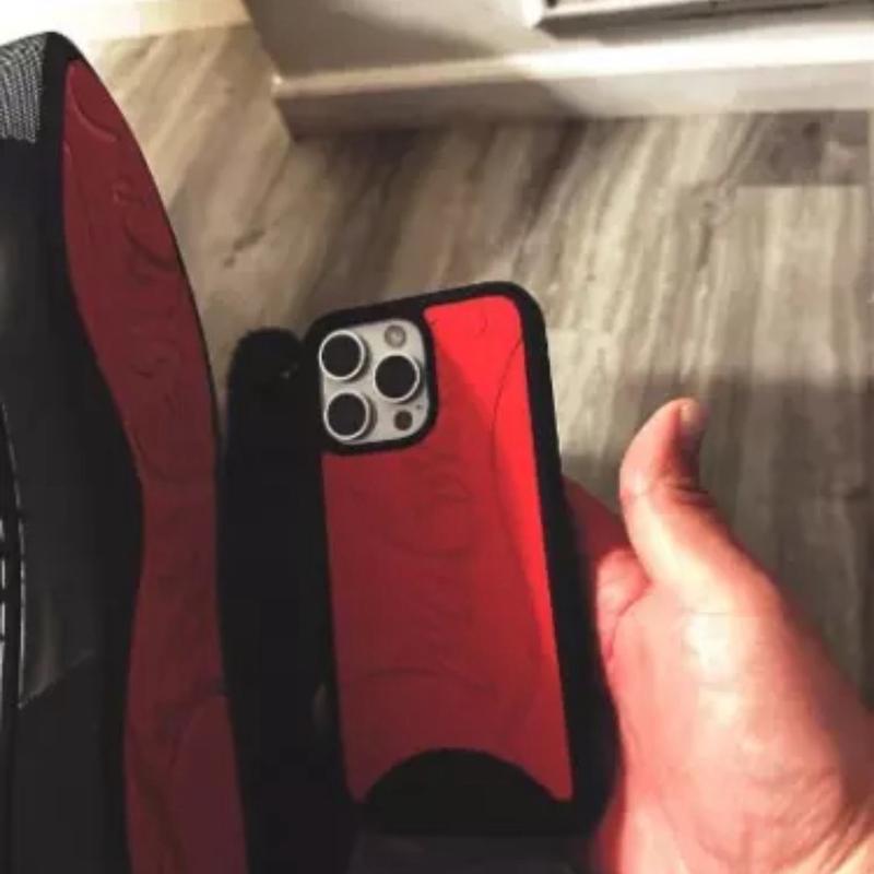 Red iPhone Case - Protect Your Phone with Shockproof Cover + FREE SCREEN PROTECTOR