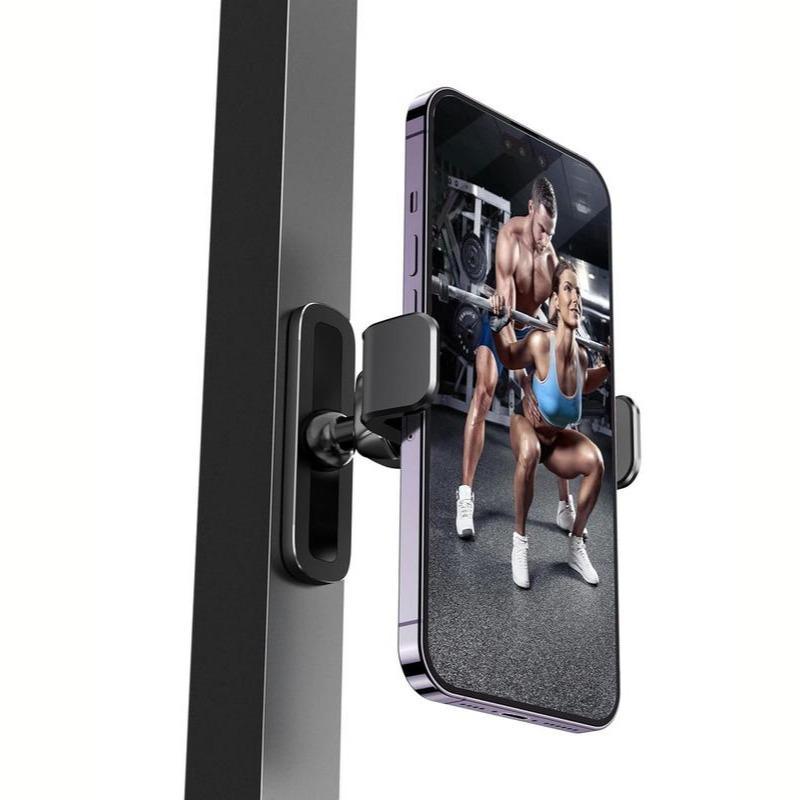 Christmas Portable Magnetic Phone Holder, 360 Degree Adjustable Magnetic Phone Holder, Fitness Equipment Accessories for Home Gym, Kitchen Appliances Accessories