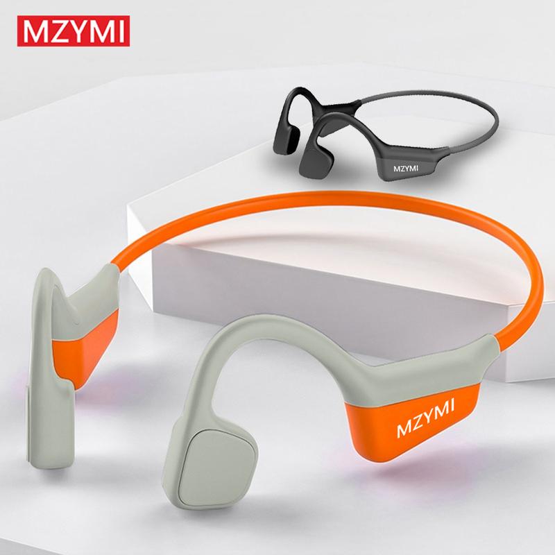 MZYMI i18Pro Bone Conduction Headphones Neckband Wireless Earphones Waterproof Sports Over Ear Headset With Mic Stereo Workout Earbuds Local Delivery