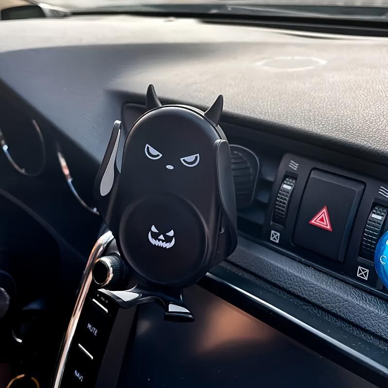 Car Phone Holder, Bat Design Car Phone Holder, Universal Car Phone Navigation Bracket, Car Interior Accessories, Men Gifts