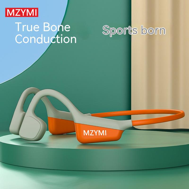 MZYMI i18Pro Bone Conduction Headphones Neckband Wireless Earphones Waterproof Sports Over Ear Headset With Mic Stereo Workout Earbuds Local Delivery