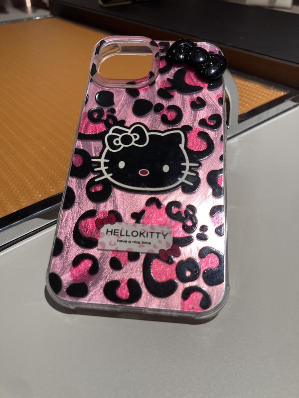 leopard print Phone Case For iPhone 16 15 14 13 Pro Max 11 12 13 Pro XR XS MAX Y2K Lovely Anti Fall Cover