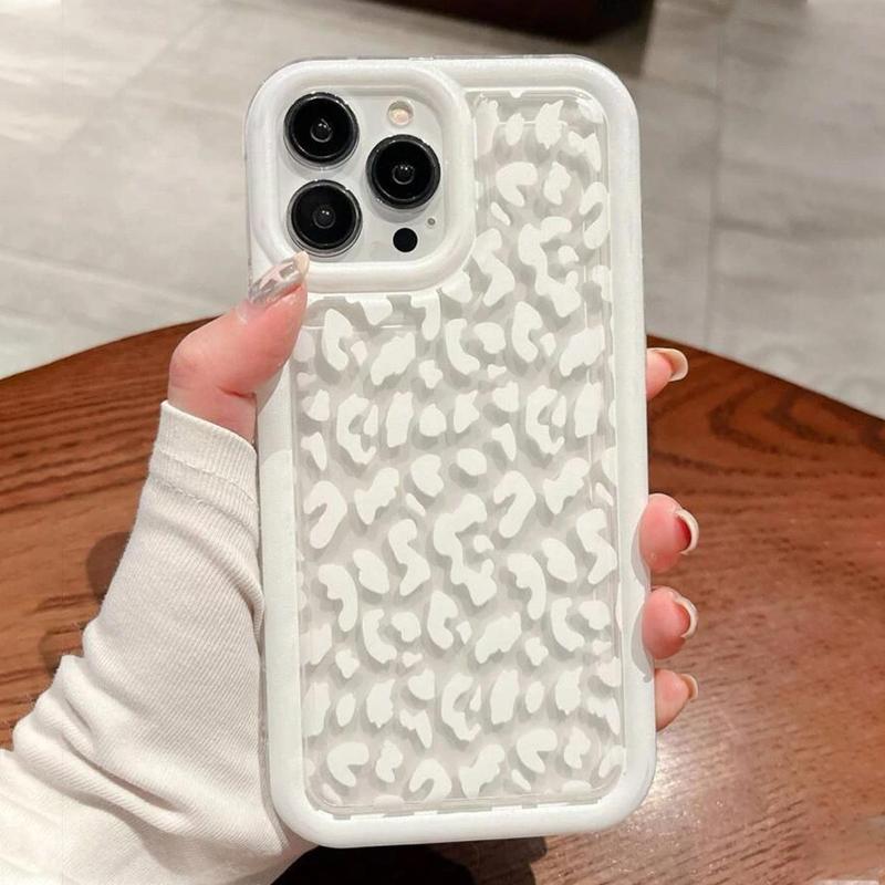 Shockproof Phone Case, Wavy Edge Design Decorative Phone Protective Cover, Smartphone Accessories Compatible With iPhone 11 12 13 14 15 Plus Pro Max, Case for Phones