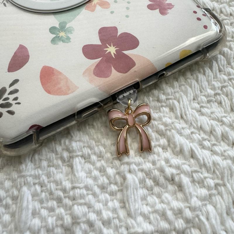 Enamel Bow Kindle Charms - Decorative accessories for your Kindle or phone