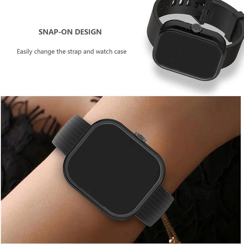 Soft TPU Replacement Watch Protective Cover for for Xiaomi Mi Redmi Watch 4, Smart Watch Protective Case, Wearable Accessories