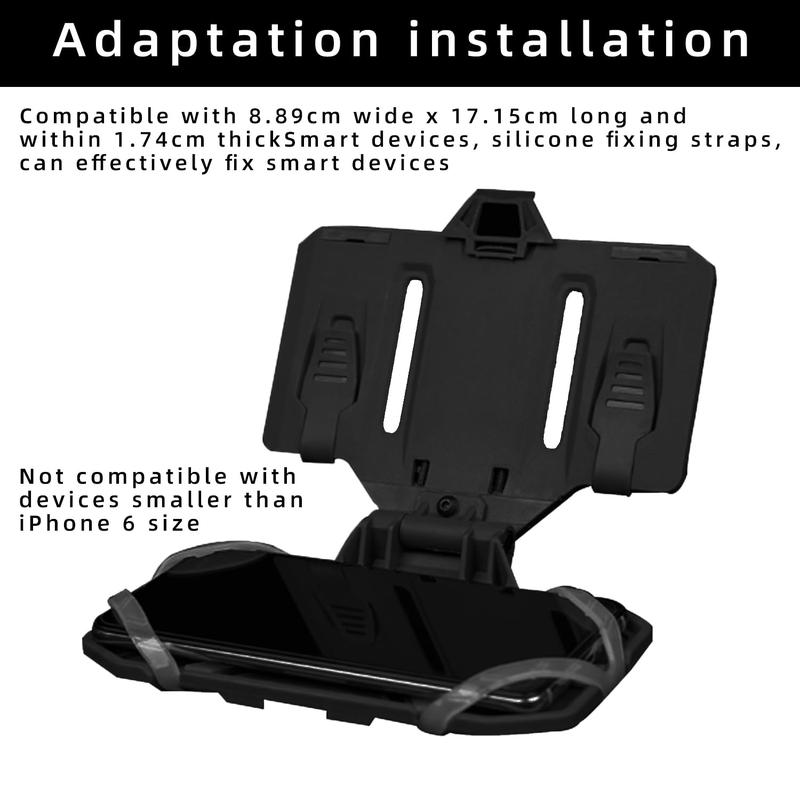 Folding Navigation Board Smartphone Holder, Tactical MOLLE Folding Navigation Board Smartphone Holder, Outdoor Phone Holder for Vest & Plate Carrier Attachment