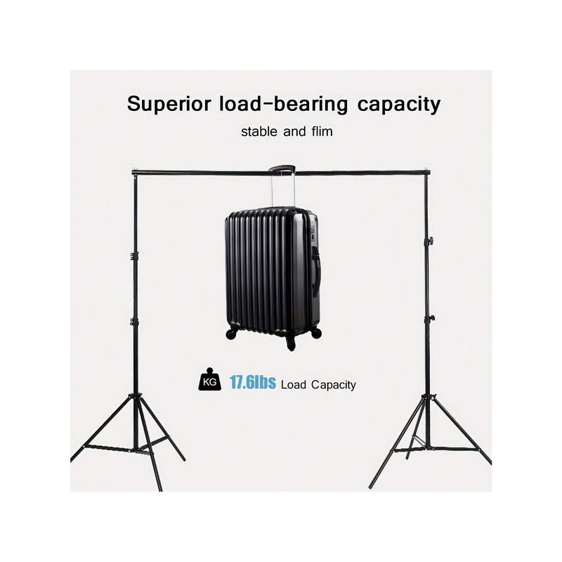 New Style Photography Studio Backdrop Stand Photo Video Studio Background Stand Backdrop Support System Kit Scenery Shelf Frame Light Kit