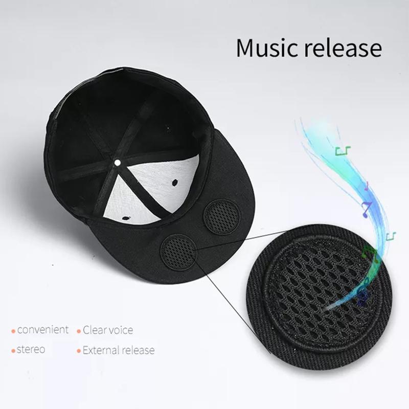 1 Piece Wireless Headphone Cap, Outdoor Hat, Sports Bluetooth-compatible Audio Earphones Hat for Outdoor Running Cycling Climbing, Back to School, Smart Headphone Hat for Women & Men, Gym Accessories Electronic Earbud Headset