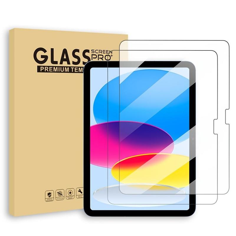 Tempered Glass Screen Protector, 2 Counts Anti-scratch Tablet Screen Protector, Tablet & Computer Accessories Compatible with iPad Series