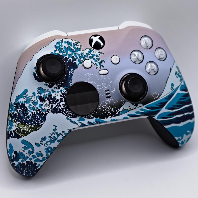 [Price Drop] Microsoft Xbox Elite Series 2 Wireless Controller - Custom Great Wave - Accessories Game Console