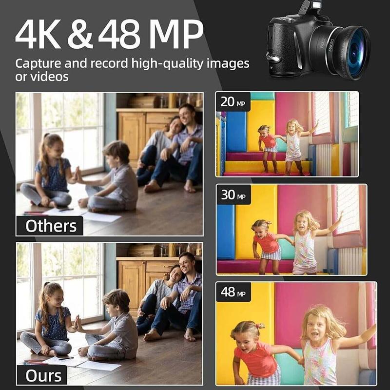 Digital Camera 4K HD 48MP 3.0