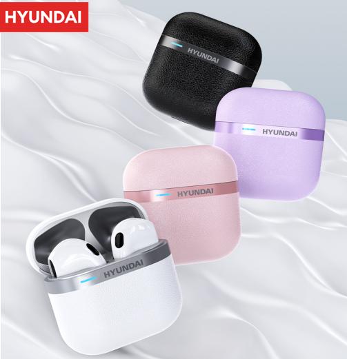 HYUNDAI T02 Pro Wireless Bluetooth Earbuds HIFI Sound Quality Easy To Carry IPX5 Dustproof And Waterproof Earphones