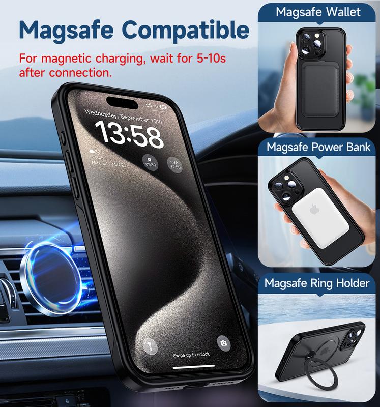 MAGIC JOHN 360° Invisible Magnetic Stand Phone Case