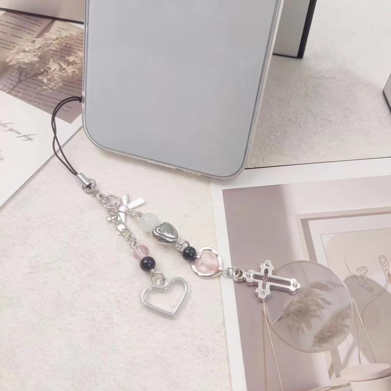 Cute Y2K Phone Charm Aesthetic Phone Charms Accessories Cute Phone Lanyard String for Bag Purse Backpack Airpods Pendants Decor