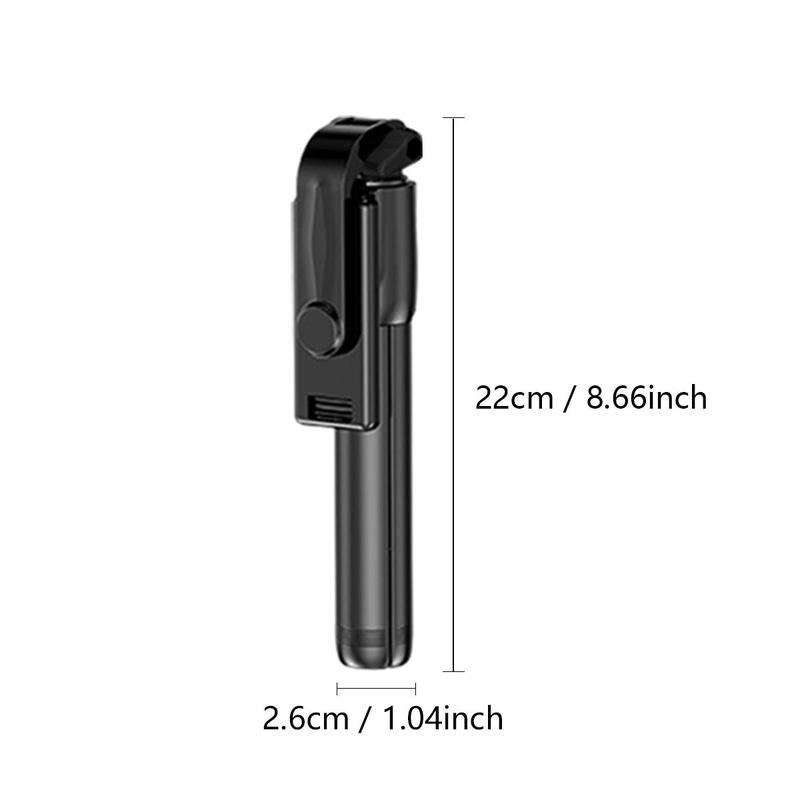 Portable Selfie Stick, 1 Count Phone Selfie Tripod, Phone Accessories for Outdoor Travel, Selfie Accessories for Women & Men