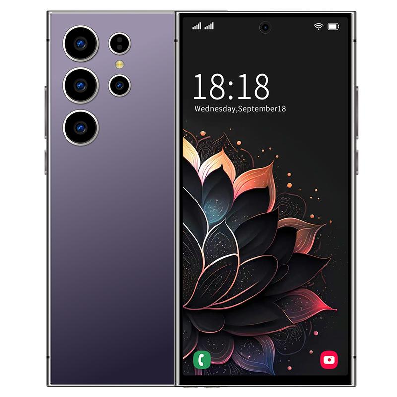 2024 new style Smarphone S24 Ultra,6.6 inch,4+128GB,Octa Core,5000mAh,Mobile phones,Android,5+13MP,Dual SIM,Google Play Store,Cellphones