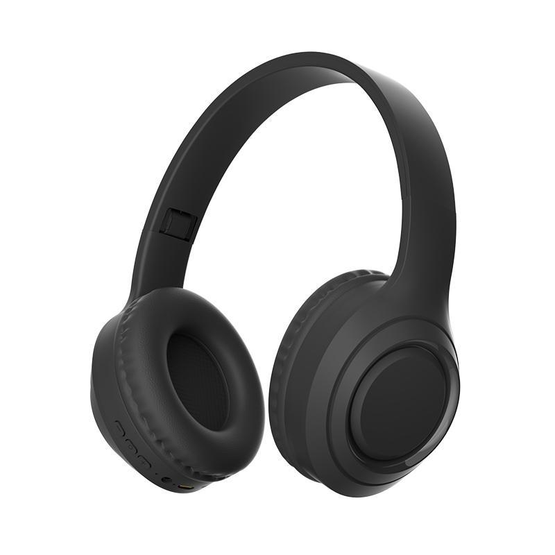 Wireless Headphones, Noise Cancelling Headphones with Built-in Microphone, Foldable Gaming Headset for Phones, Computers, MP3